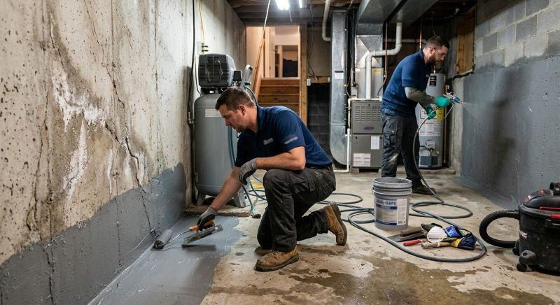 Basement Water Prevention in Fredericksburg, VA