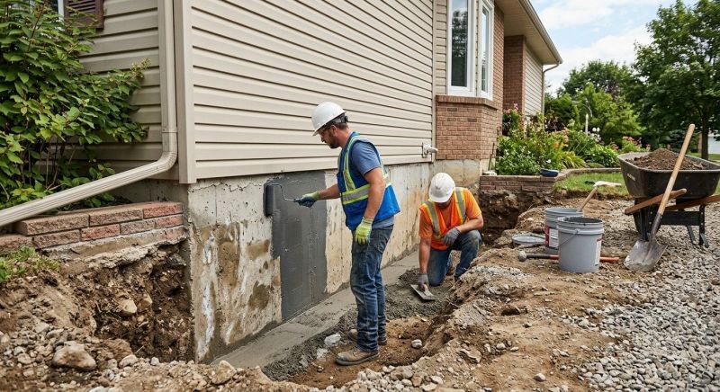 Brick Foundation Sealing in Grand Rapids, MI