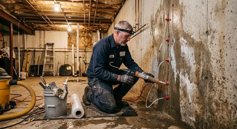 Cellar Waterproofing in Grand Rapids, MI