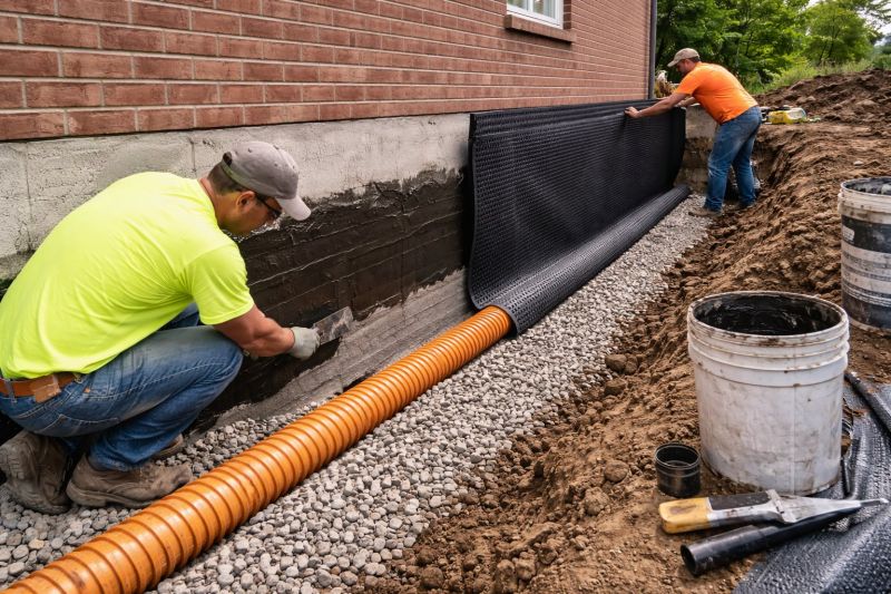 Residential Waterproofing in Fredericksburg, VA