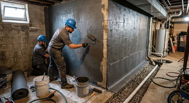Wet Basement Solutions in Fredericksburg, VA