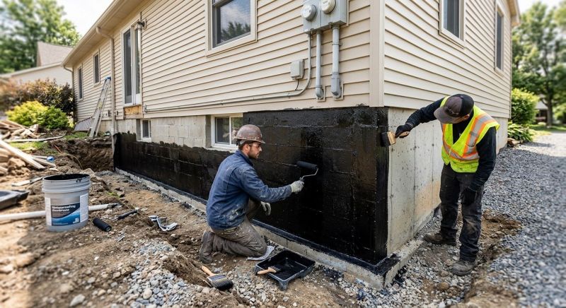 Residential Waterproofing in Greenville, SC